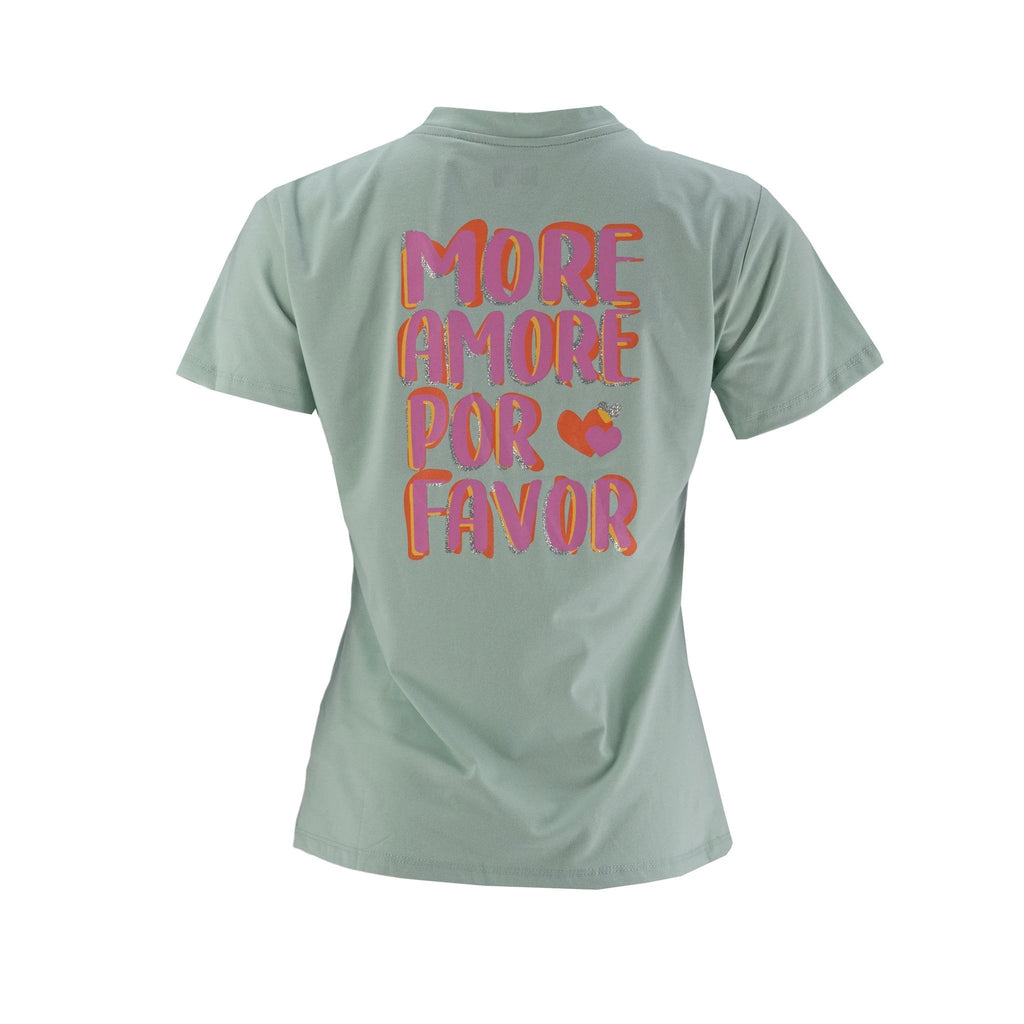 Camiseta Bongo Mangas Cortas Estampada Para Damas by Bongo