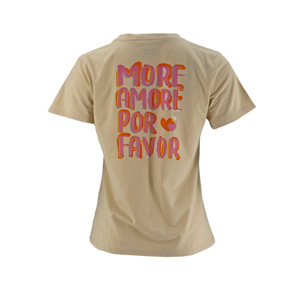 Camiseta Bongo Mangas Cortas Estampada Para Damas by Bongo