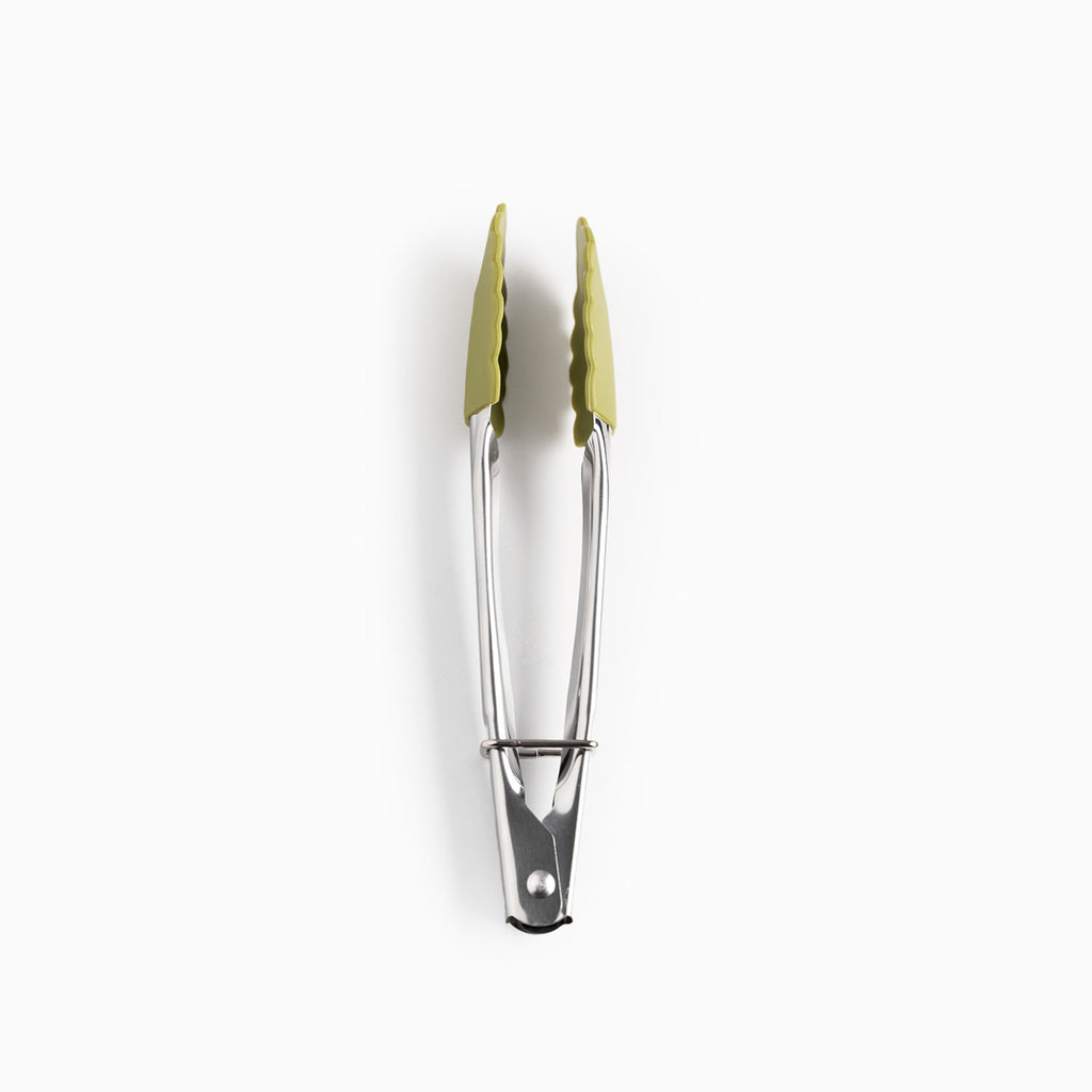 Mini pinza acero y silicona 18cm