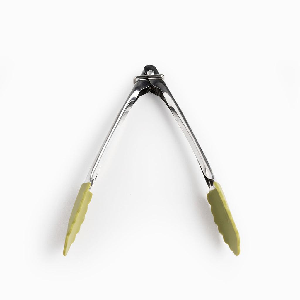 Mini pinza acero y silicona 18cm