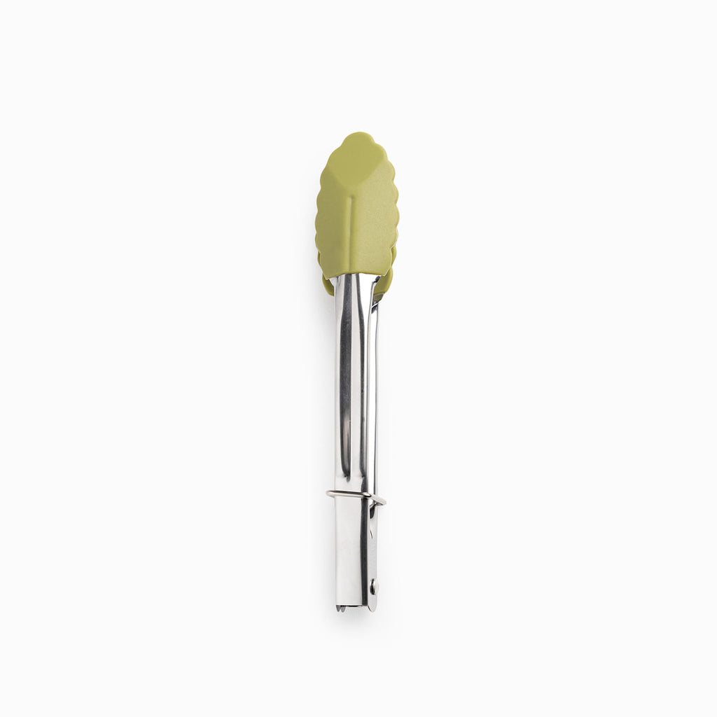 Mini pinza acero y silicona 18cm