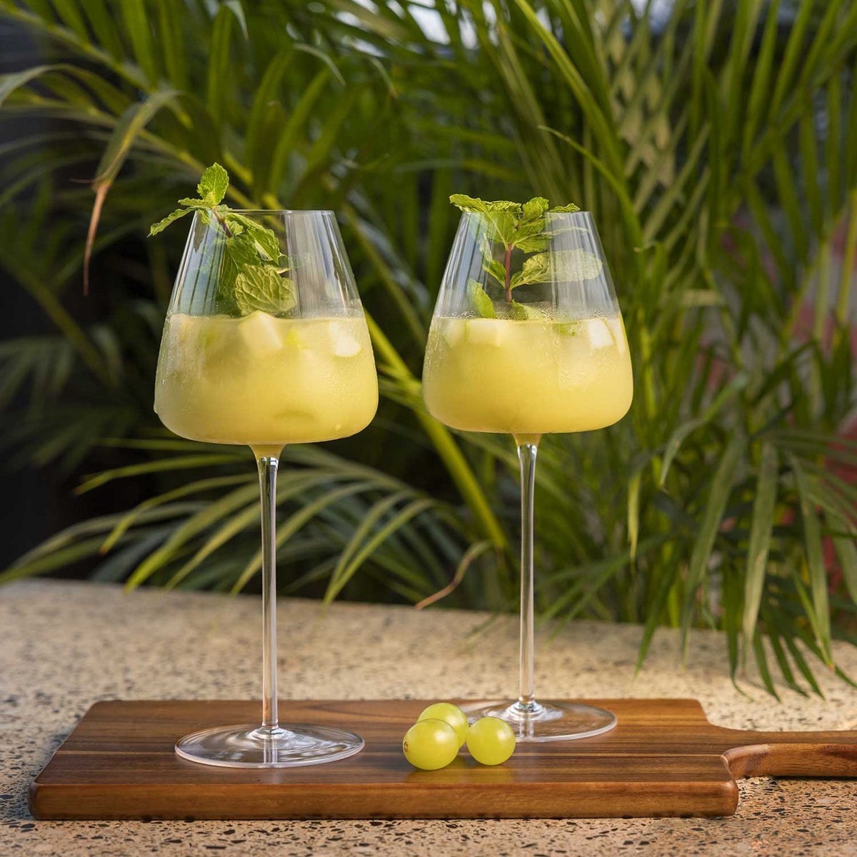 Copa ovni en cristal 500ml set x2