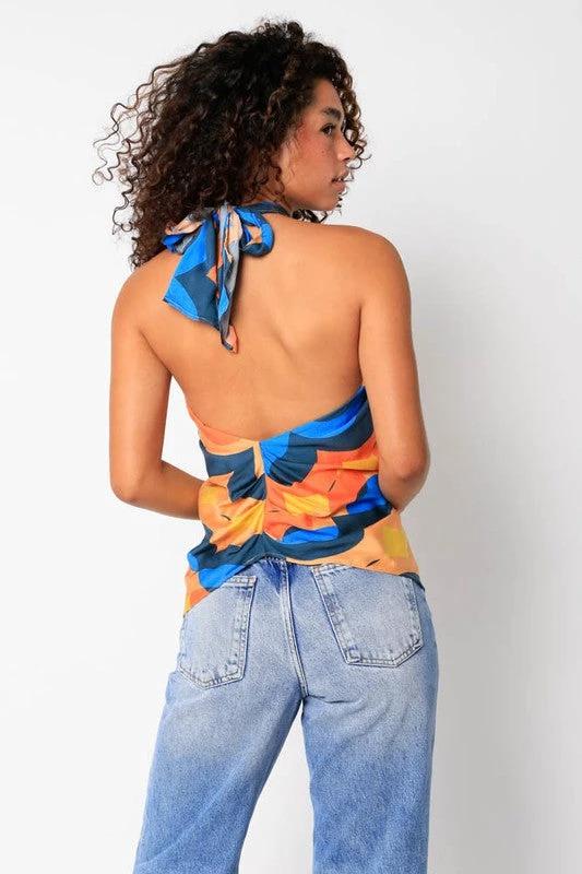 Blusa Olivaceous Estampada P/ Damas by Olivaceous