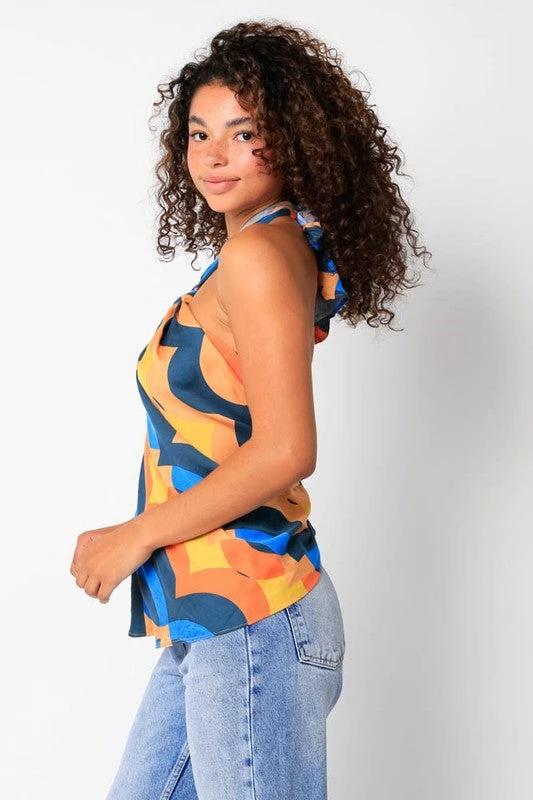 Blusa Olivaceous Estampada P/ Damas by Olivaceous