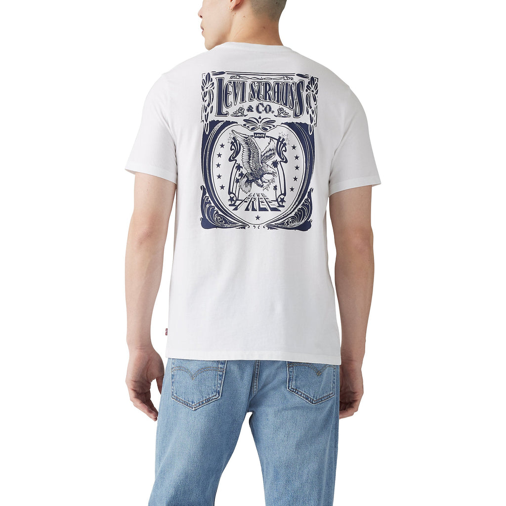 Camiseta Levis Mangas Cortas Estampada Para Caballeros by Levis
