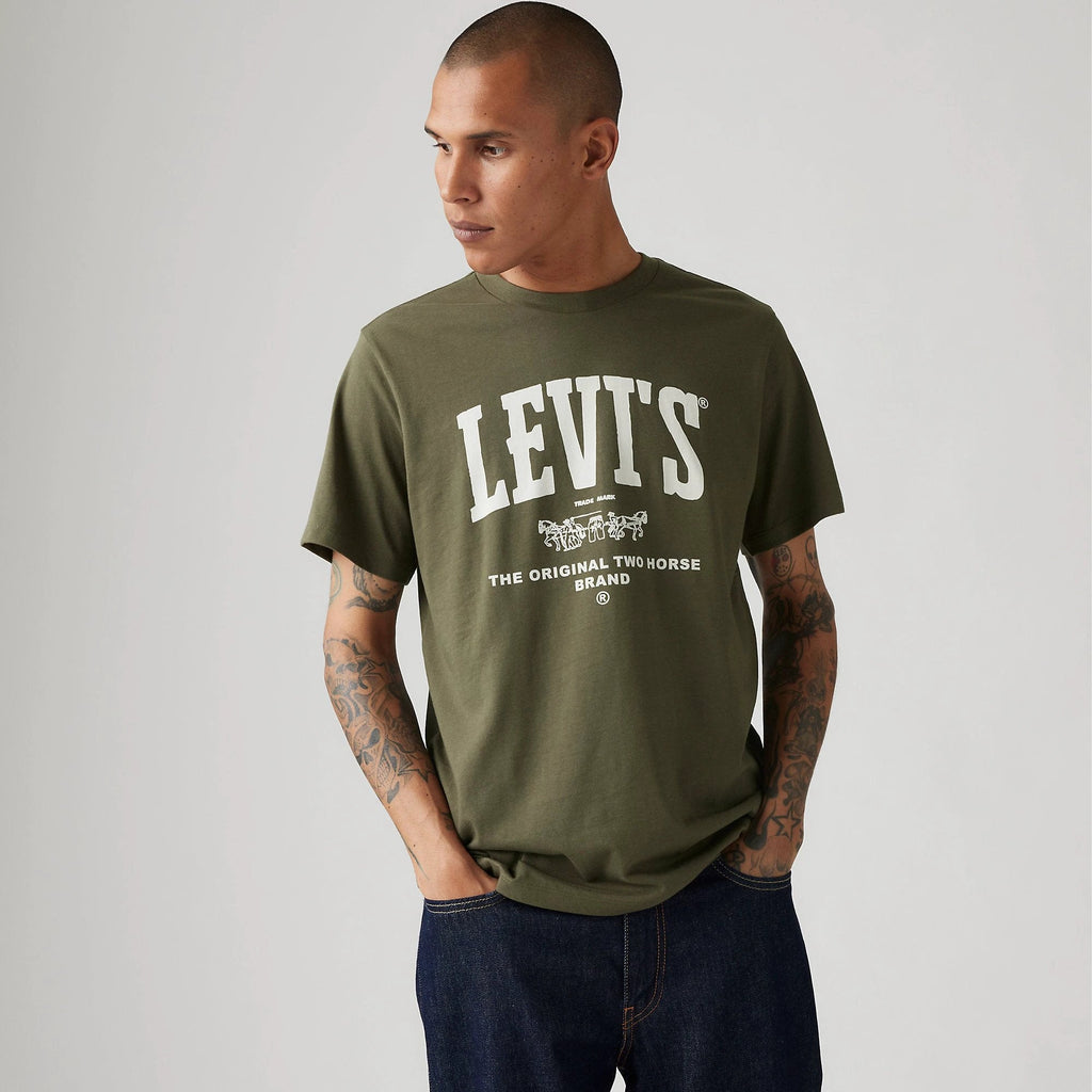 Camiseta Levis Mangas Cortas Estampada Para Caballeros by Levis