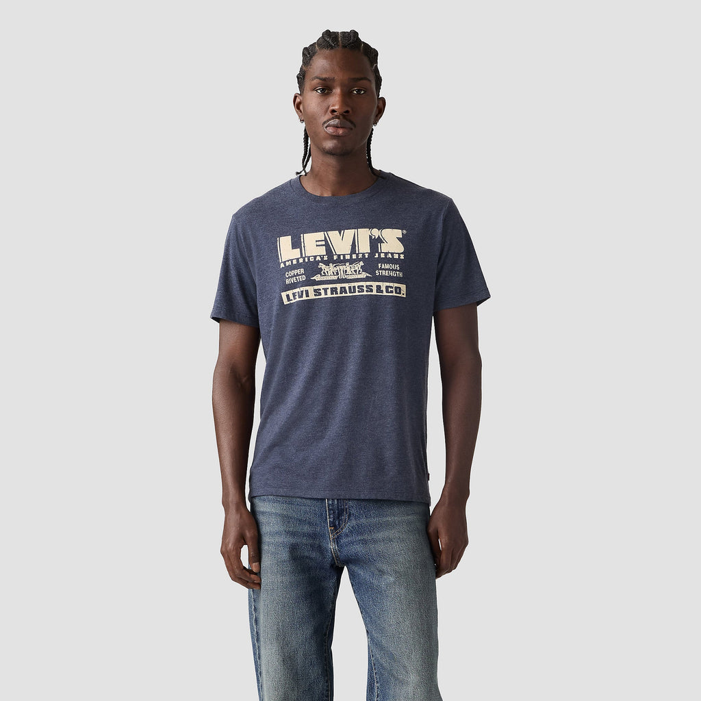 Camiseta Levis Mangas Cortas Estampado para Caballeros