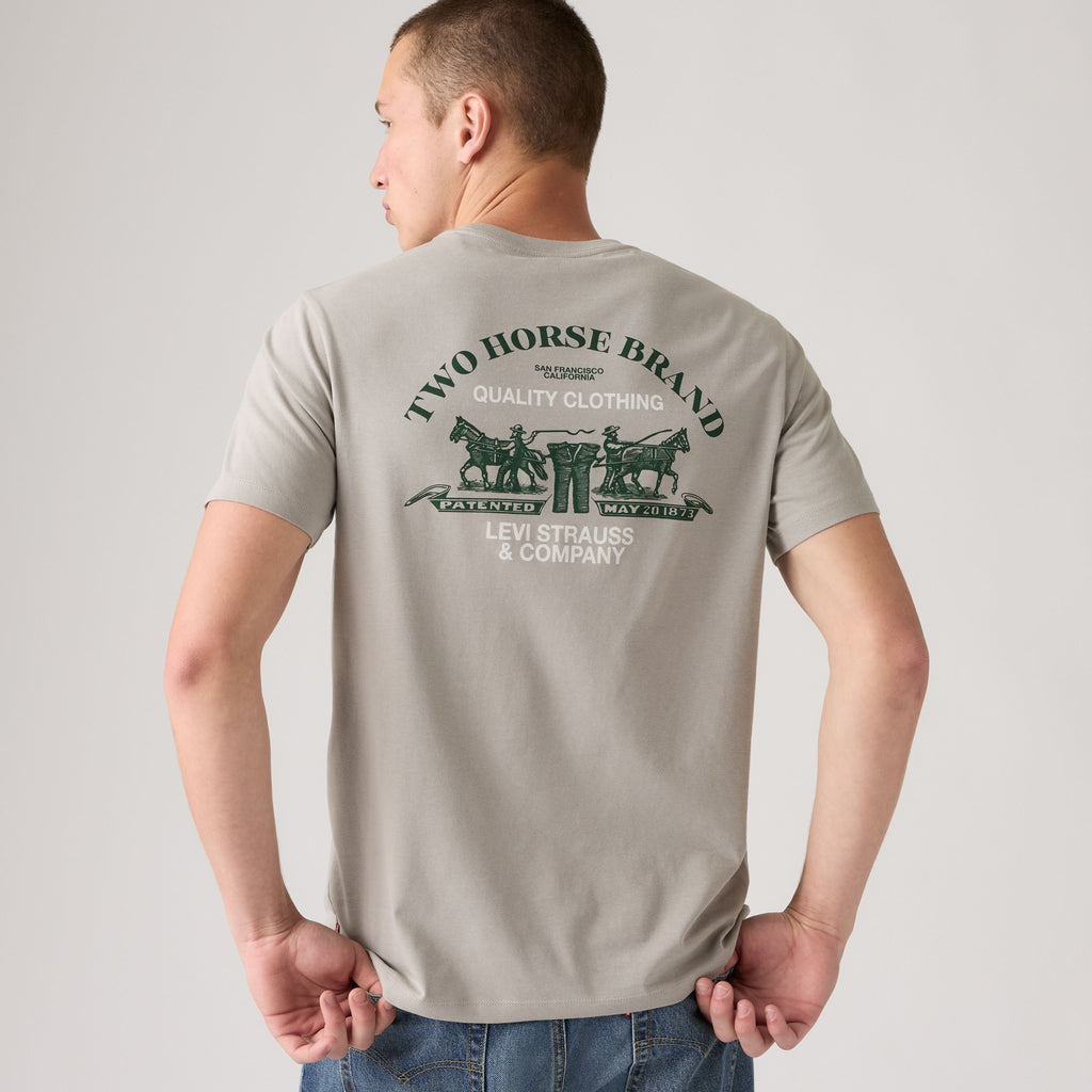 Camiseta Levis Mangas Cortas Two Horse Brand para Caballeros