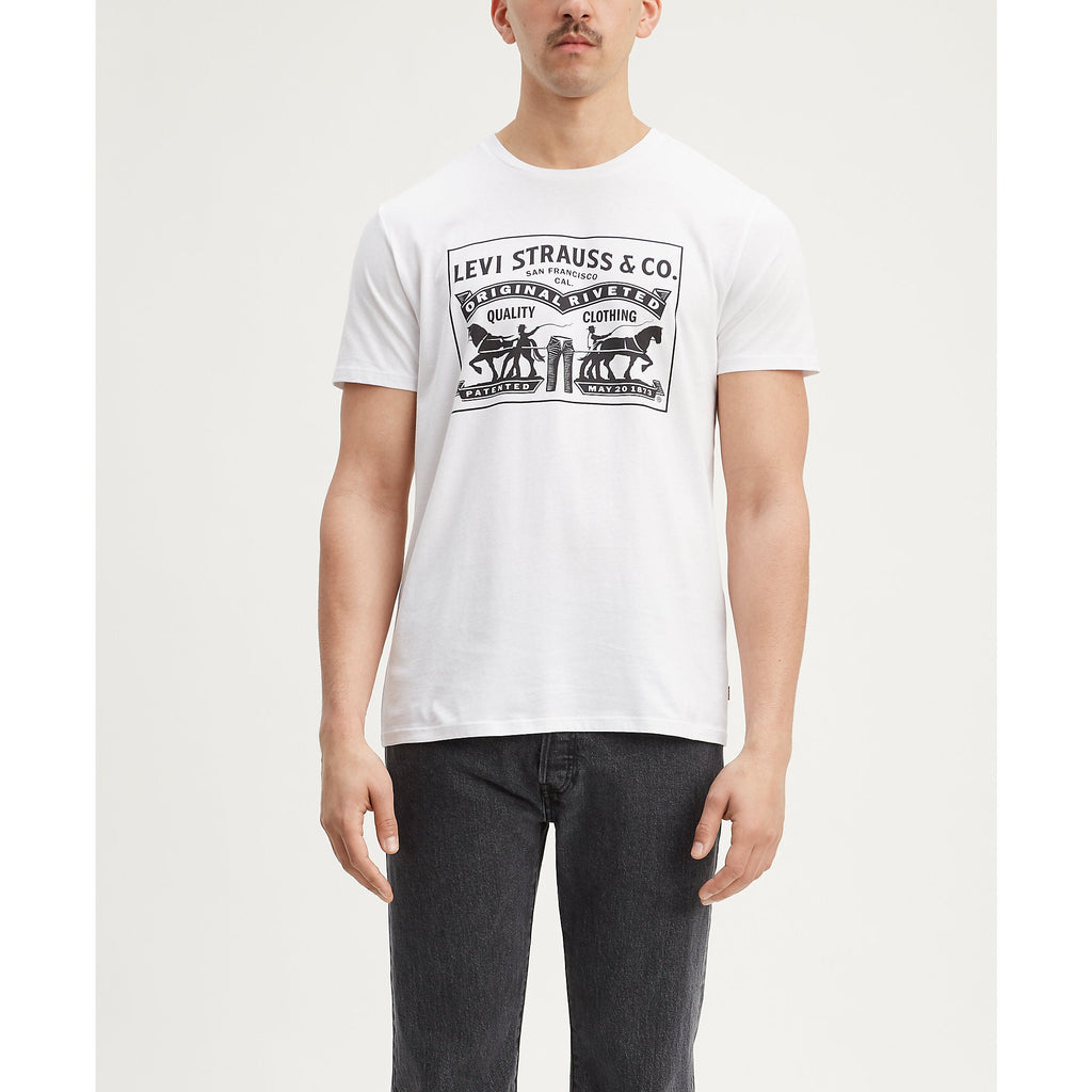 Camiseta Levis Mangas Cortas Estampado para Caballeros