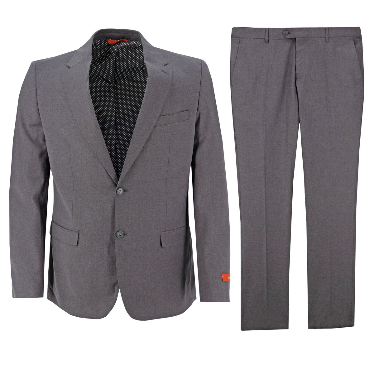 Traje Zanetti 2 Botones Luca/pzet Liso Para Caballeros by Zanetti