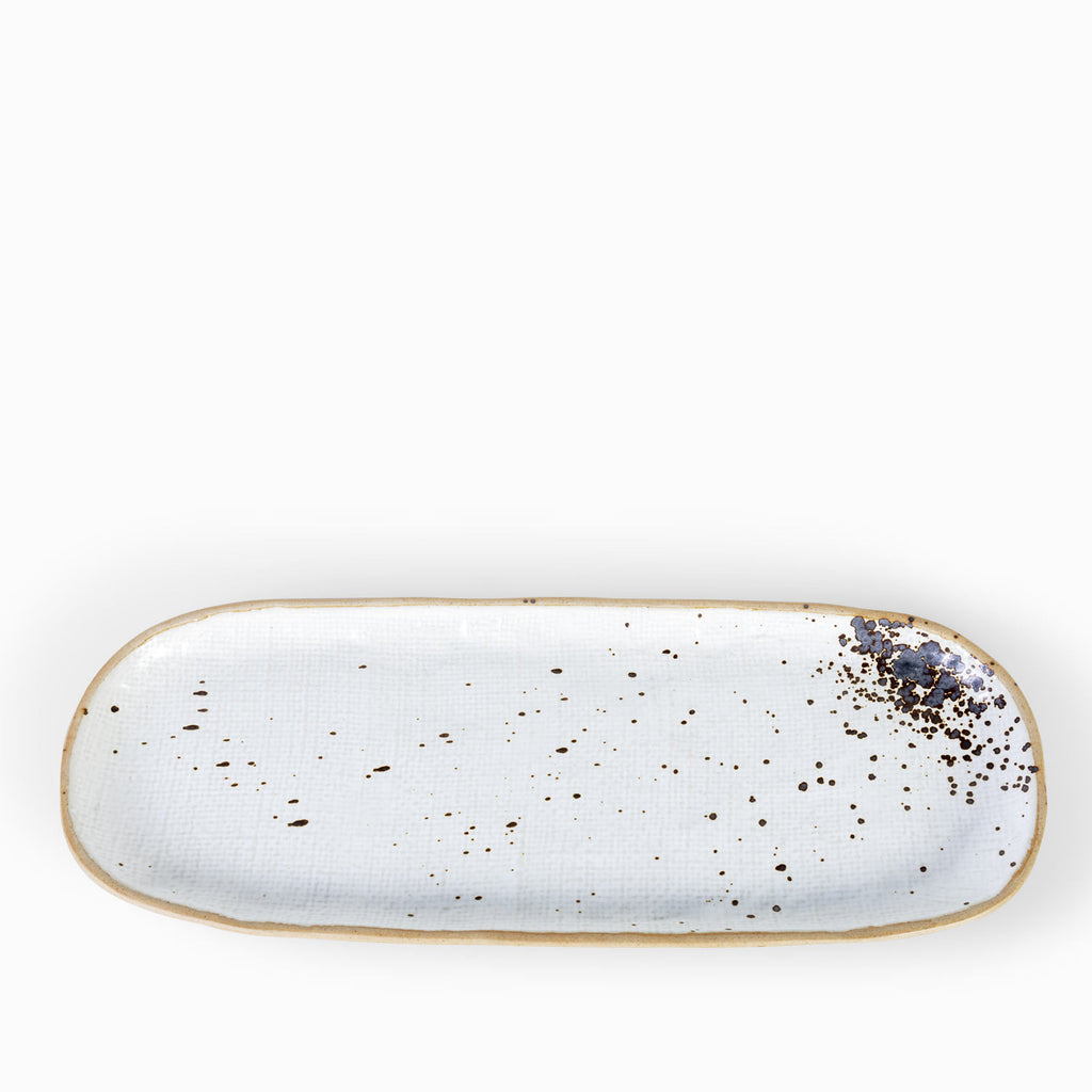 Bandeja gayra blanco 38x15cm