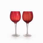 Copa perle roja 530ml setx2