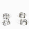 Set aro servilleta espiral platead setx4