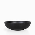 Tazon negro mate 25 cm