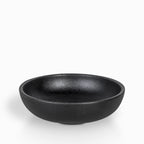 Tazon negro mate 25 cm