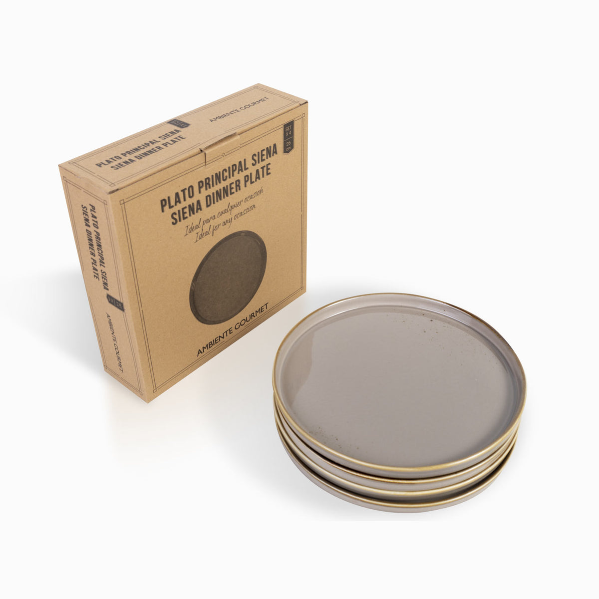 Plato principal siena 26cm setx4