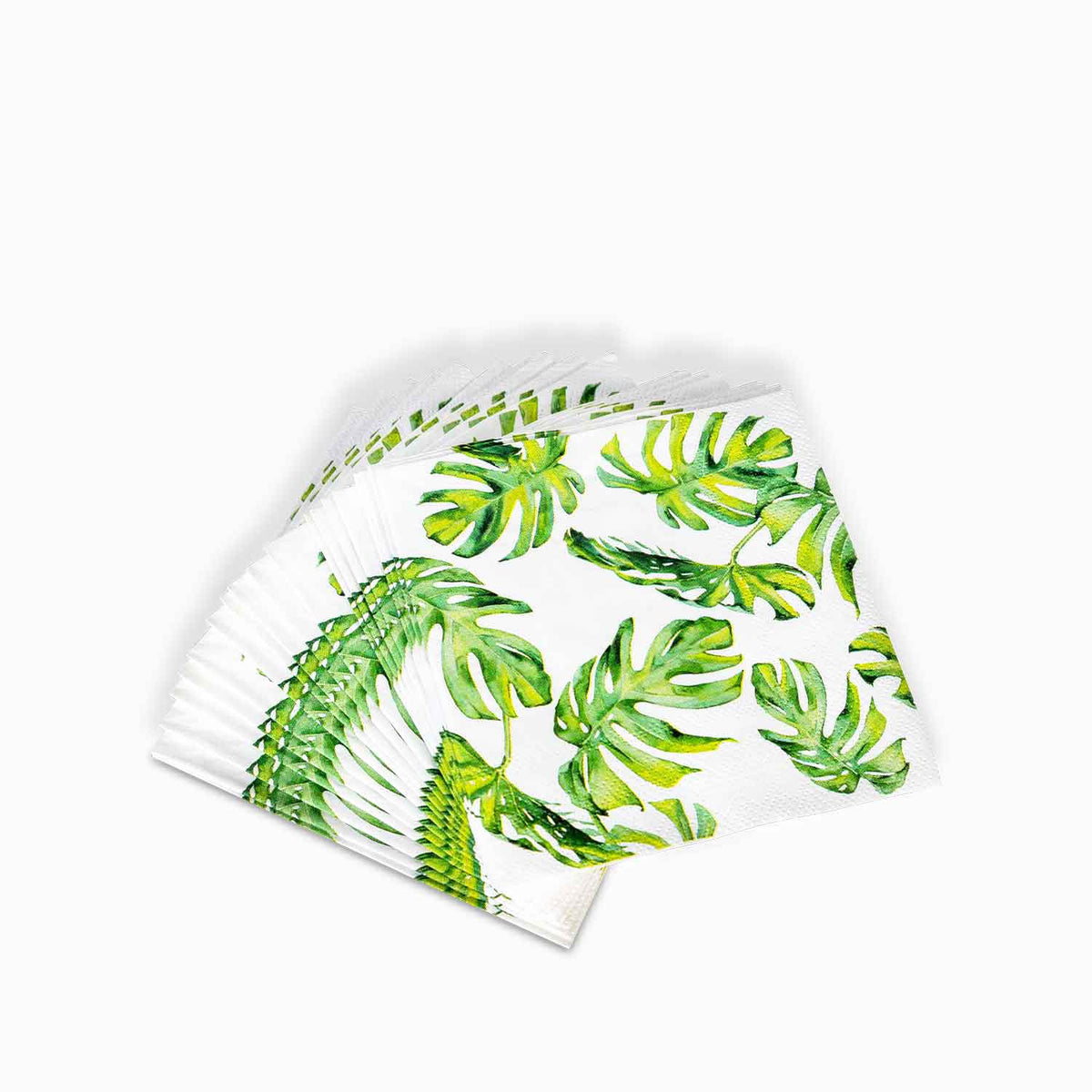 Servilletas hoja monstera 12.5cm