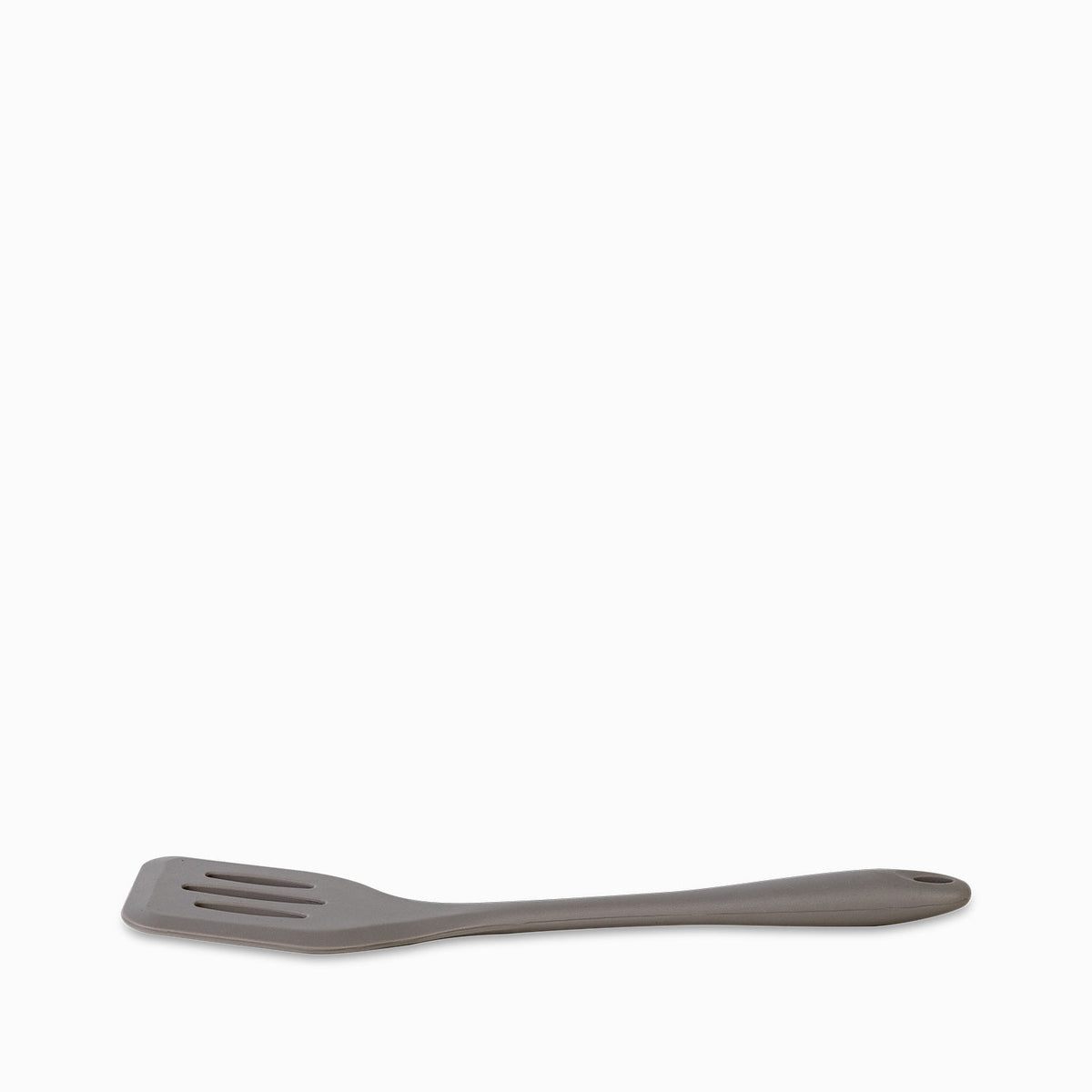 Espatula ranurada silicona gris