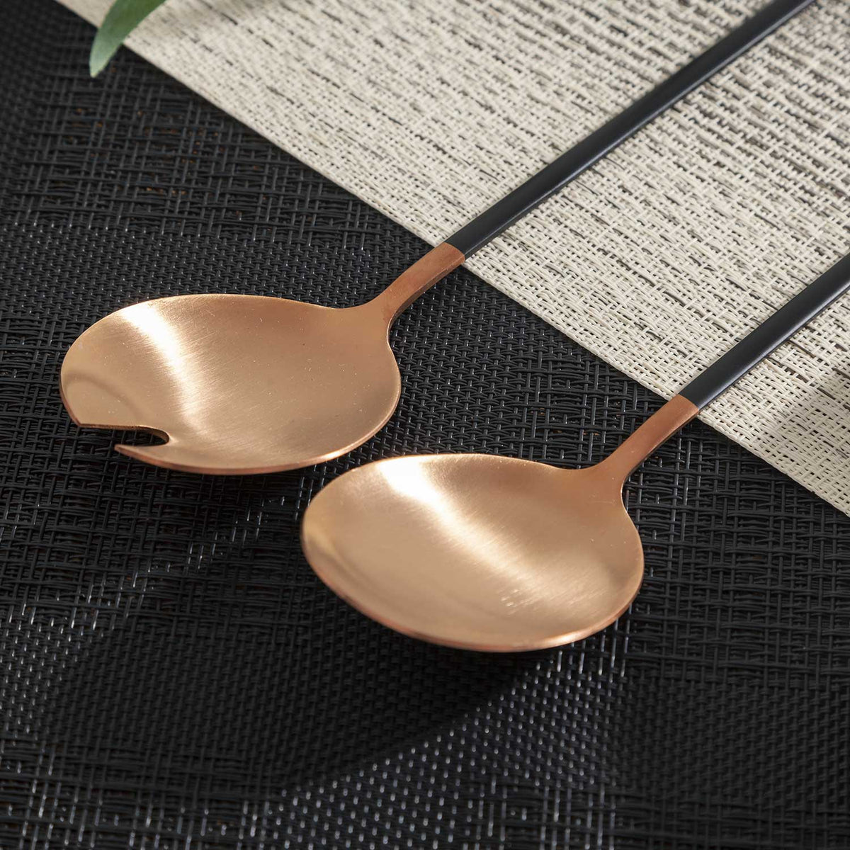 Set de servidoras copper - negro