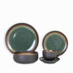 Plato principal jade 25cm setx4