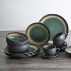 Plato principal jade 25cm setx4