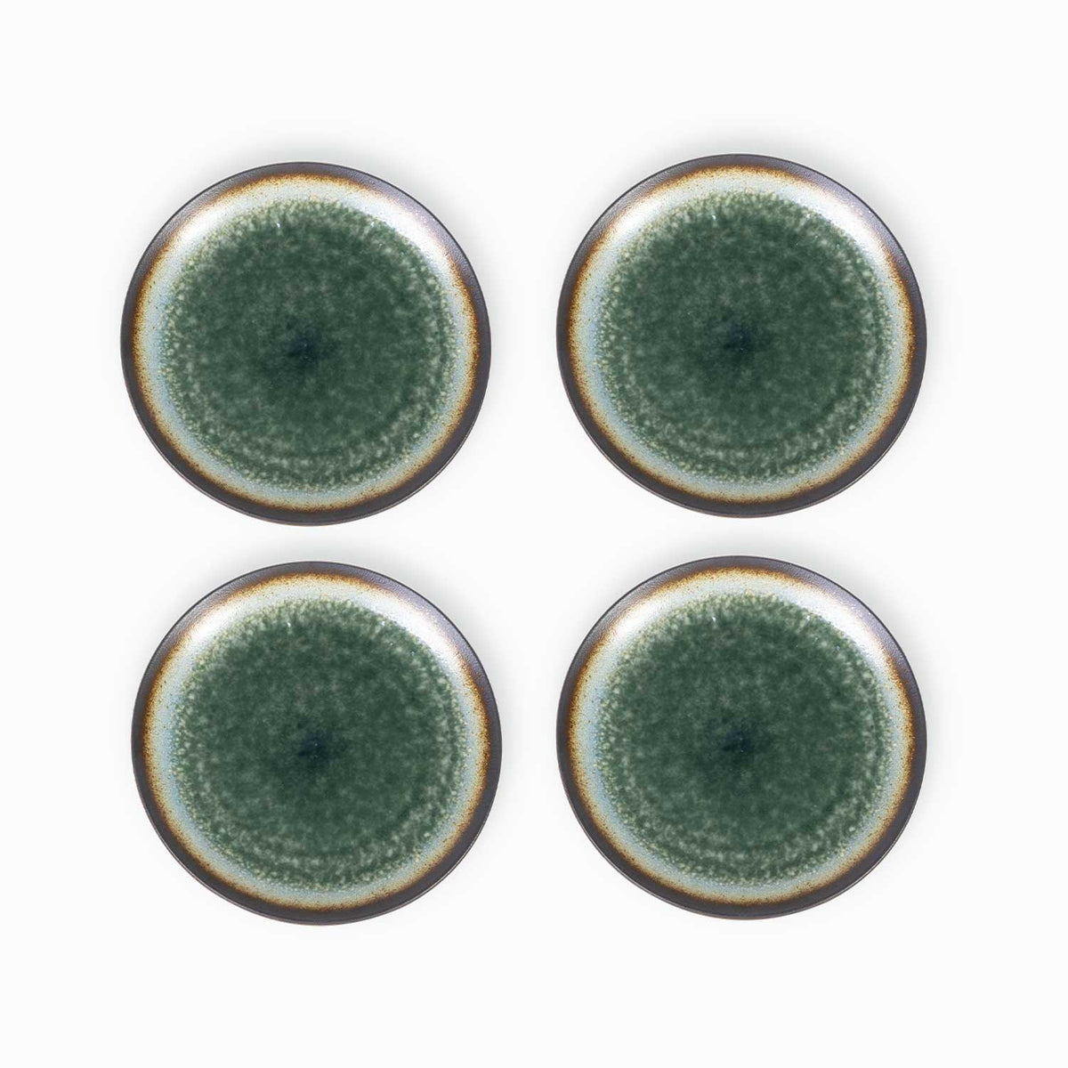 Plato principal jade 25cm setx4