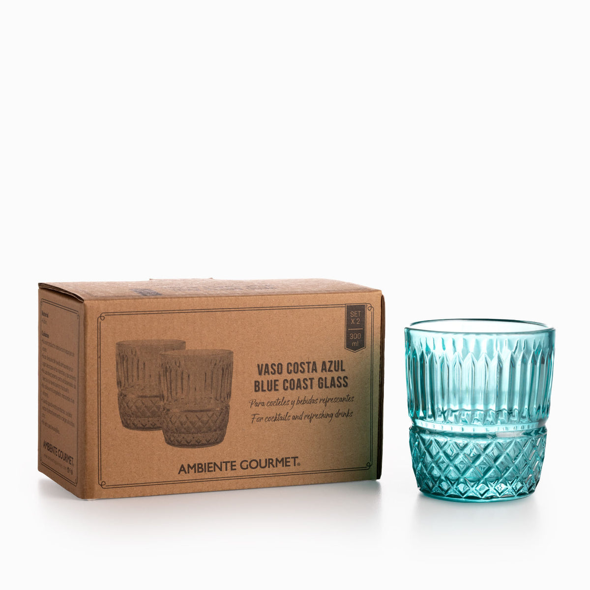Vaso costa azul setx2