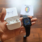 Combo Reloj Inteligente Serie 8 + Audífonos PRO