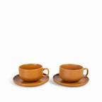 Pocillo y plato morelos 400ml setx2