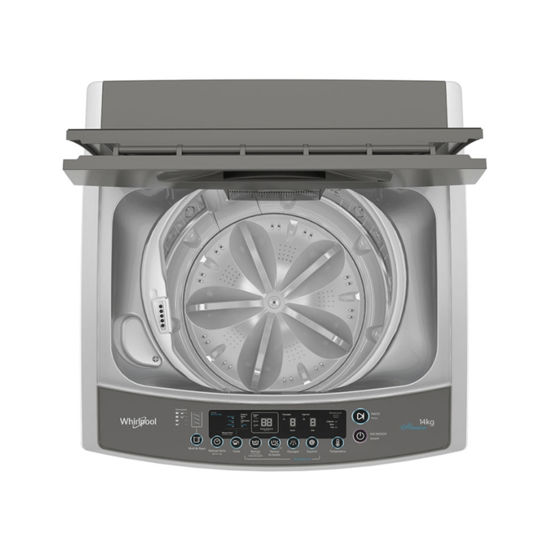 LAVADORA 14 KILOS GRIS WHIRLPOOL