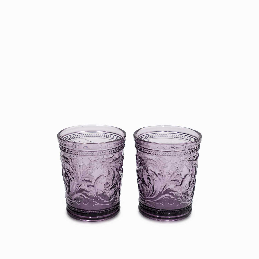Vasos marruecos morado setx2
