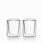 Vaso doble pared recto 270ml set x2