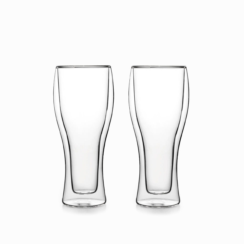 Vaso doble pared cerveza 480ml setx2