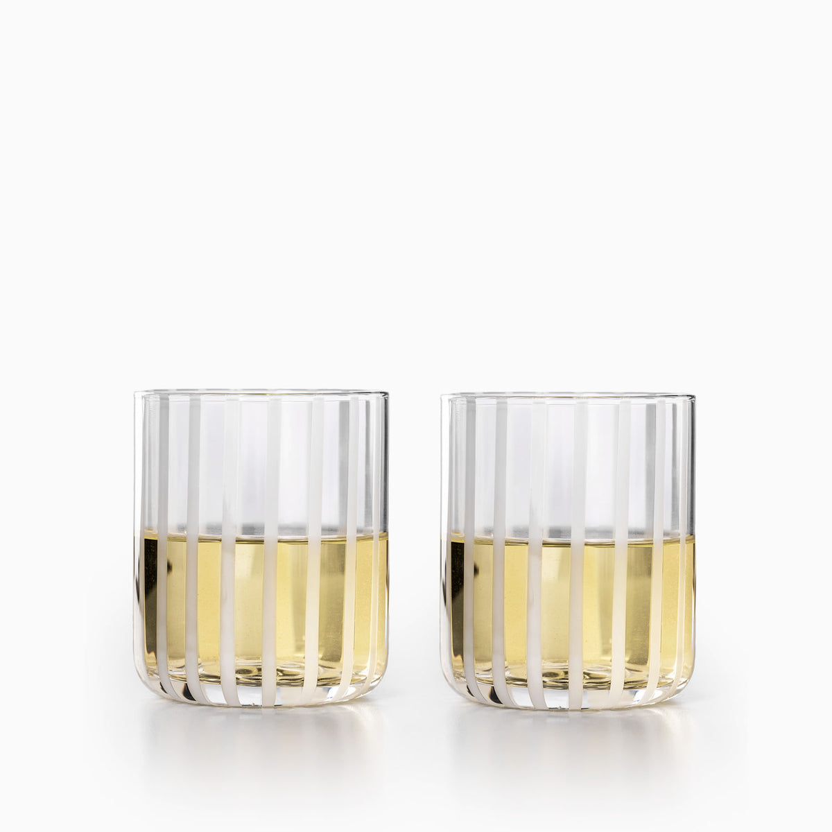 Vaso líneas blancas 360ml setx2
