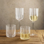 Vaso líneas blancas 360ml setx2