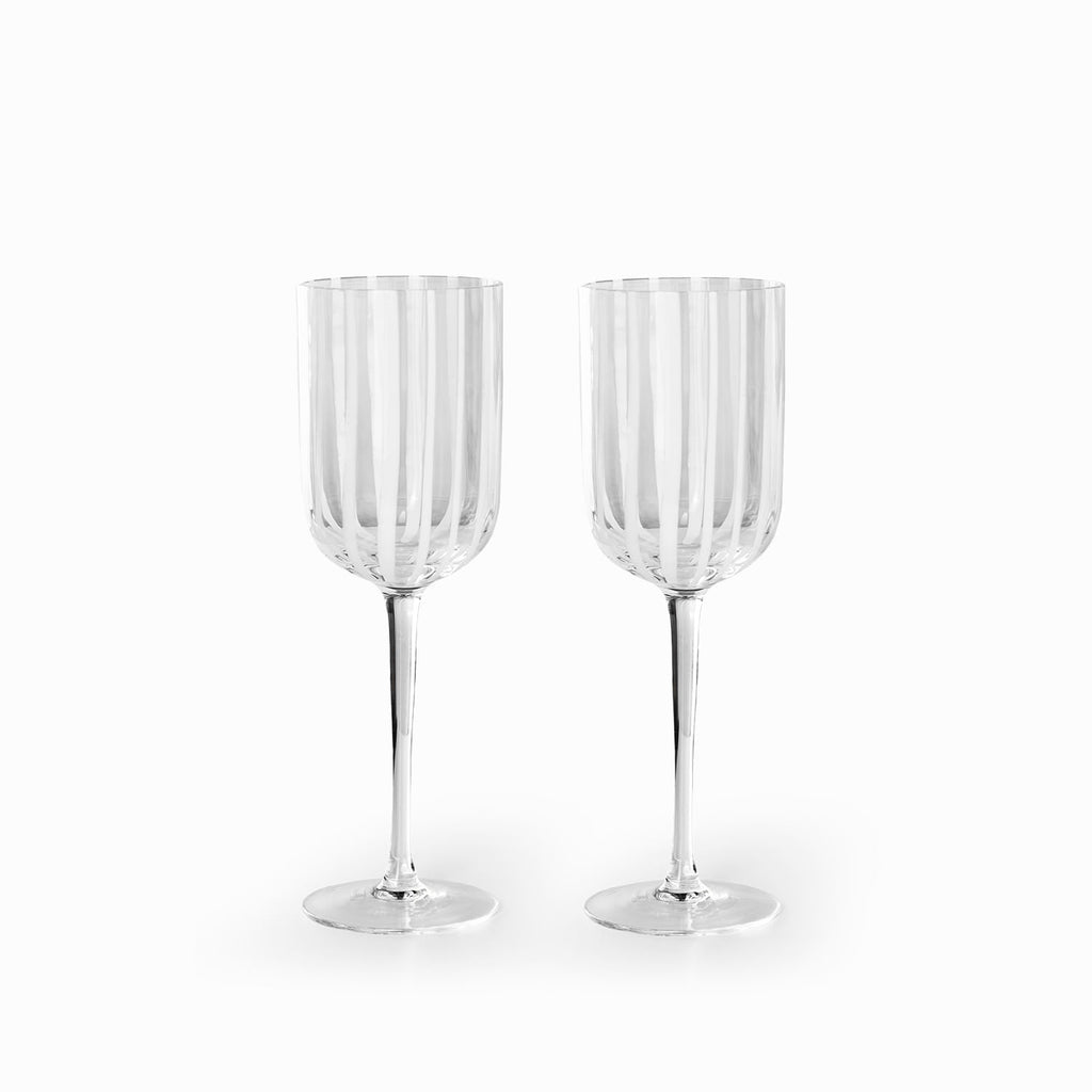 Copa líneas blancas 345ml setx2