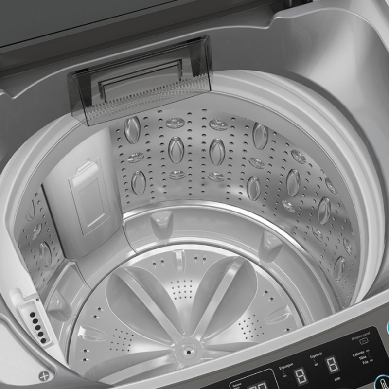 LAVADORA 14 KILOS GRIS WHIRLPOOL