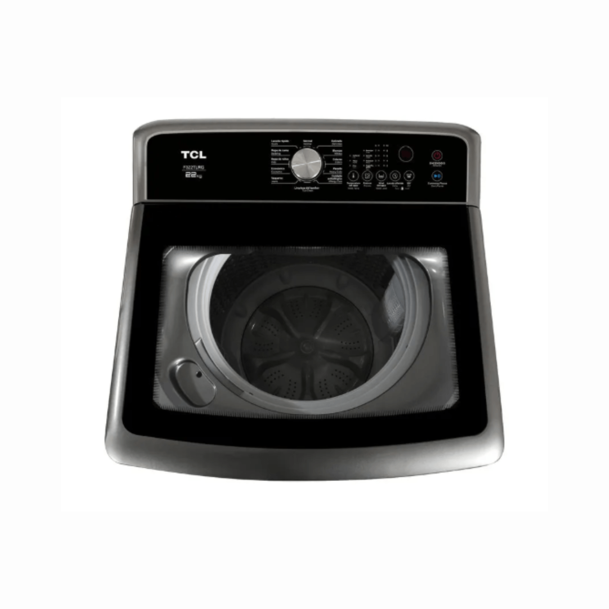 LAVADORA 21KG (F321TLRG) GRIS TCL