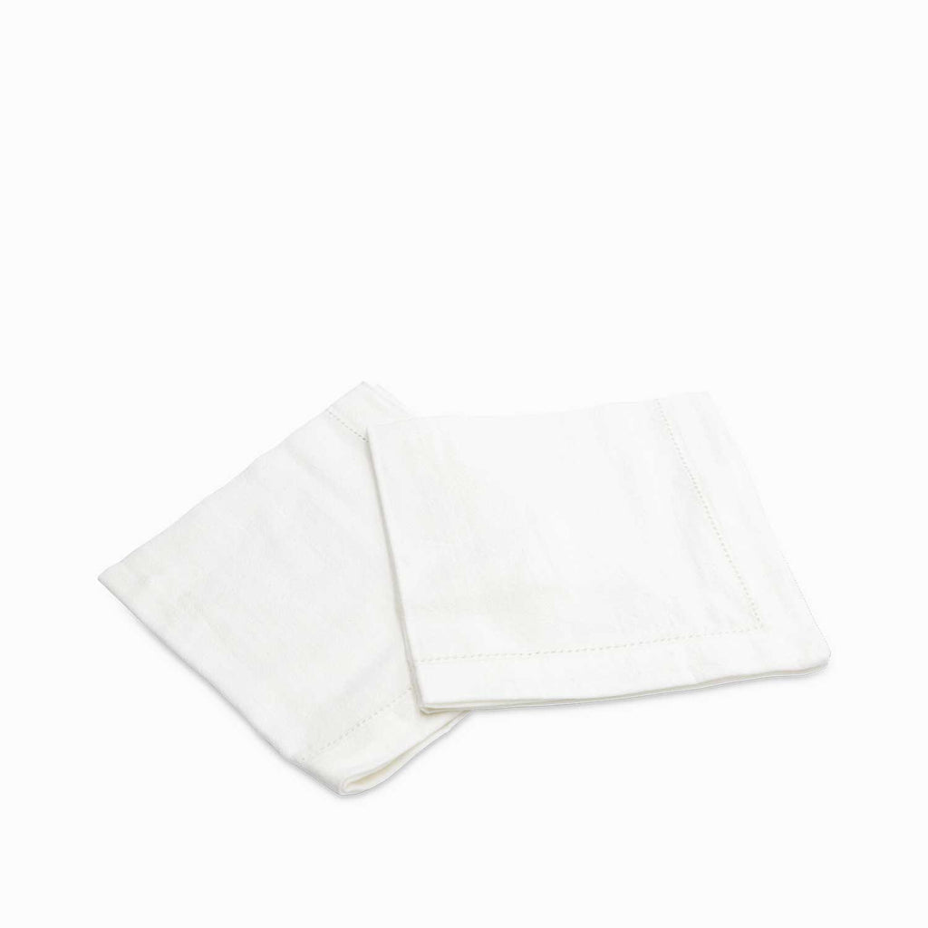 Servilletas de tela blancas setx2