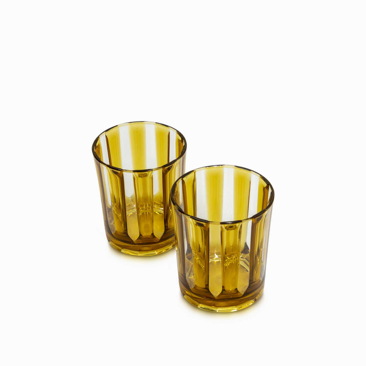 Vaso naomi ambar 443ml setx2