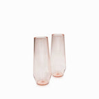 Vaso para licor muse rosa setx2