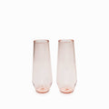 Vaso para licor muse rosa setx2
