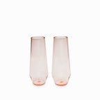 Vaso para licor muse rosa setx2