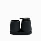 Set para baño Britta negro