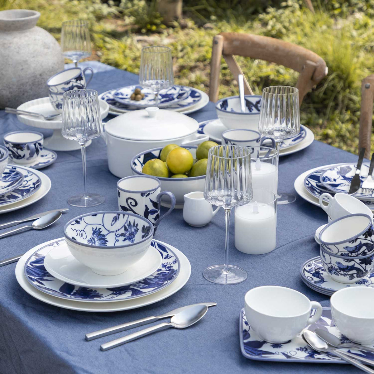 Plato principal Porto 27cm set x4