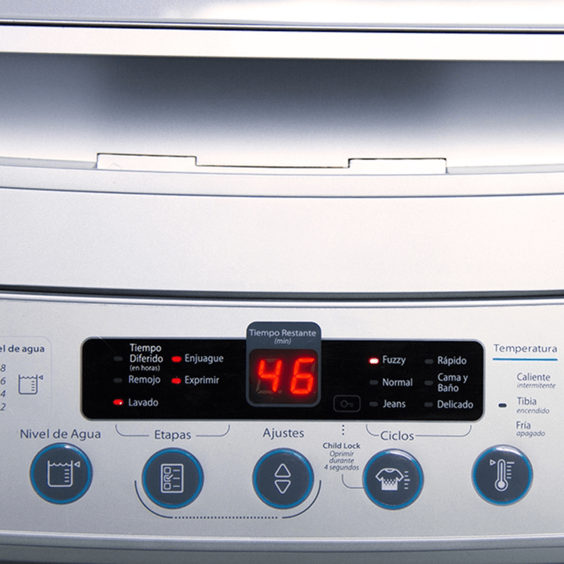 LAVADORA 12 KILOS GRIS WHIRLPOOL