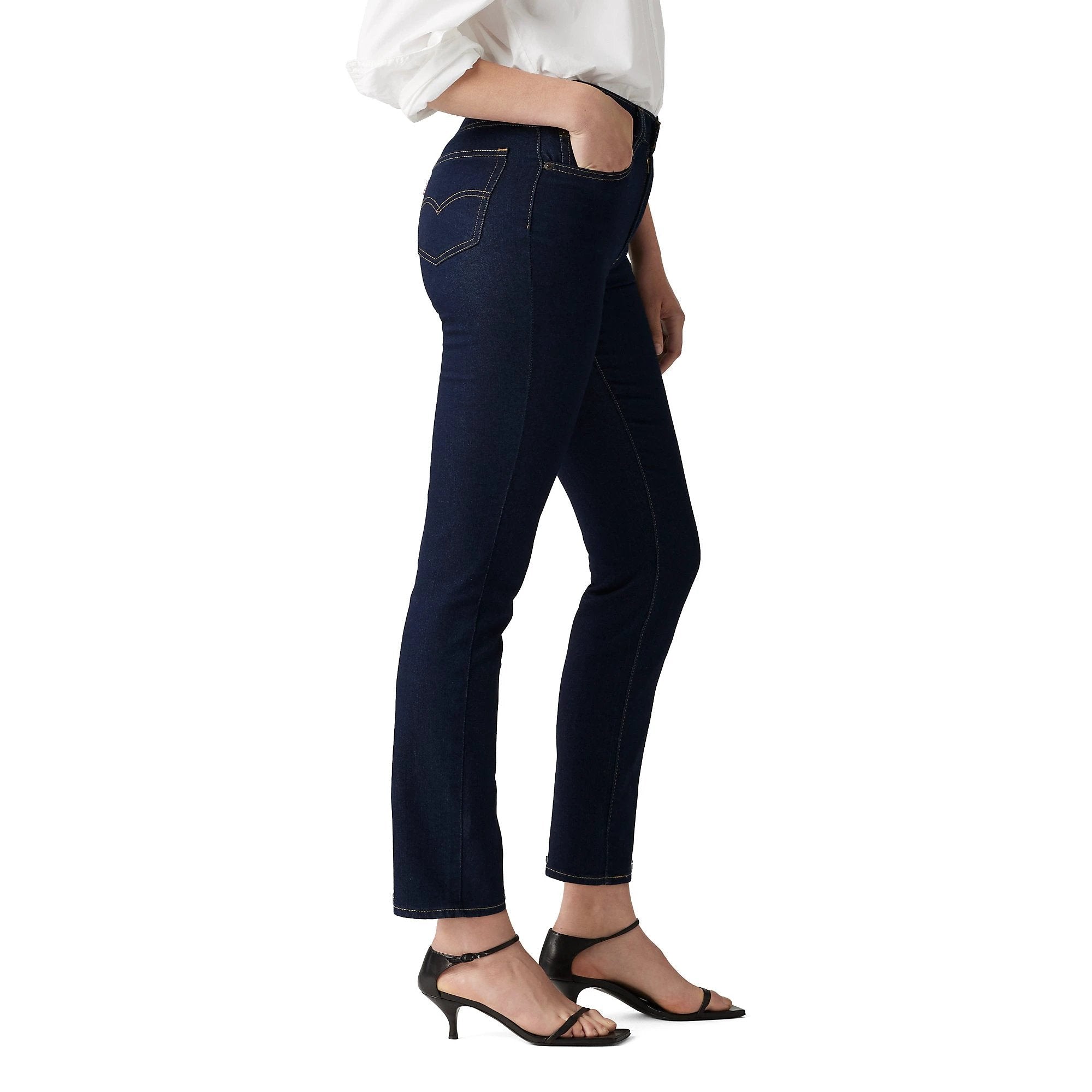 Pantalones Jeans Levis 724 Straight P/ Damas by Levis