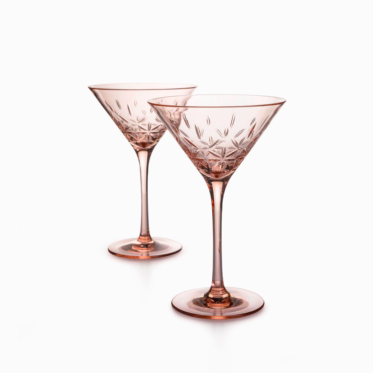 Copa Martini Agata rosada setx2