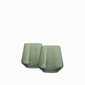 Vaso Isa verde 420ml setx2