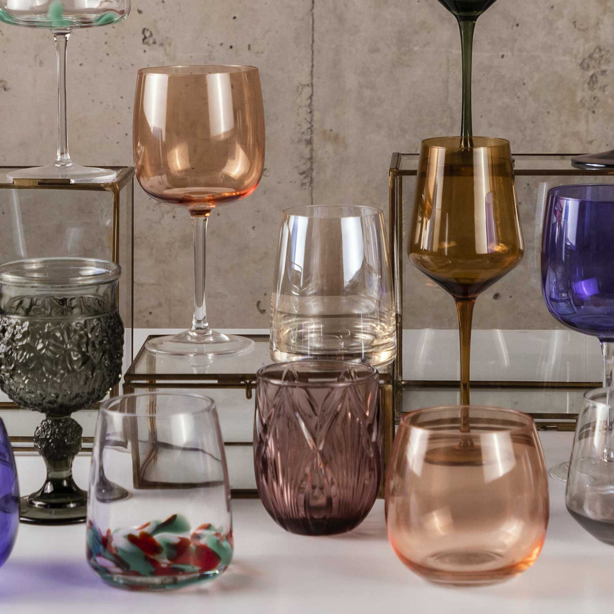 Vaso Naya coral 500ml setx2